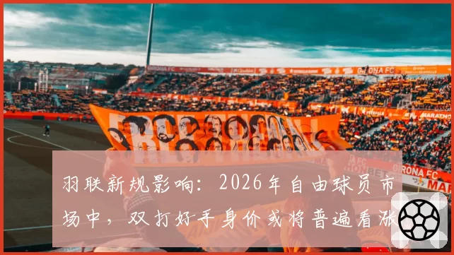 羽联新规影响:2026年自由球员市场中,双打好手身价或将普遍看涨